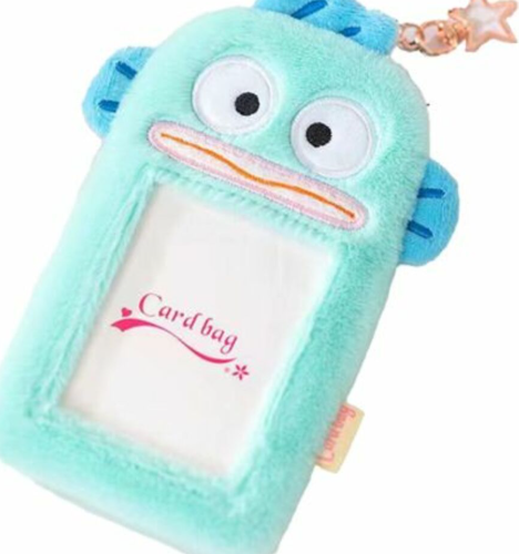 [トレカケース] ふわふわハンギョドンさん星キーホルダー付き